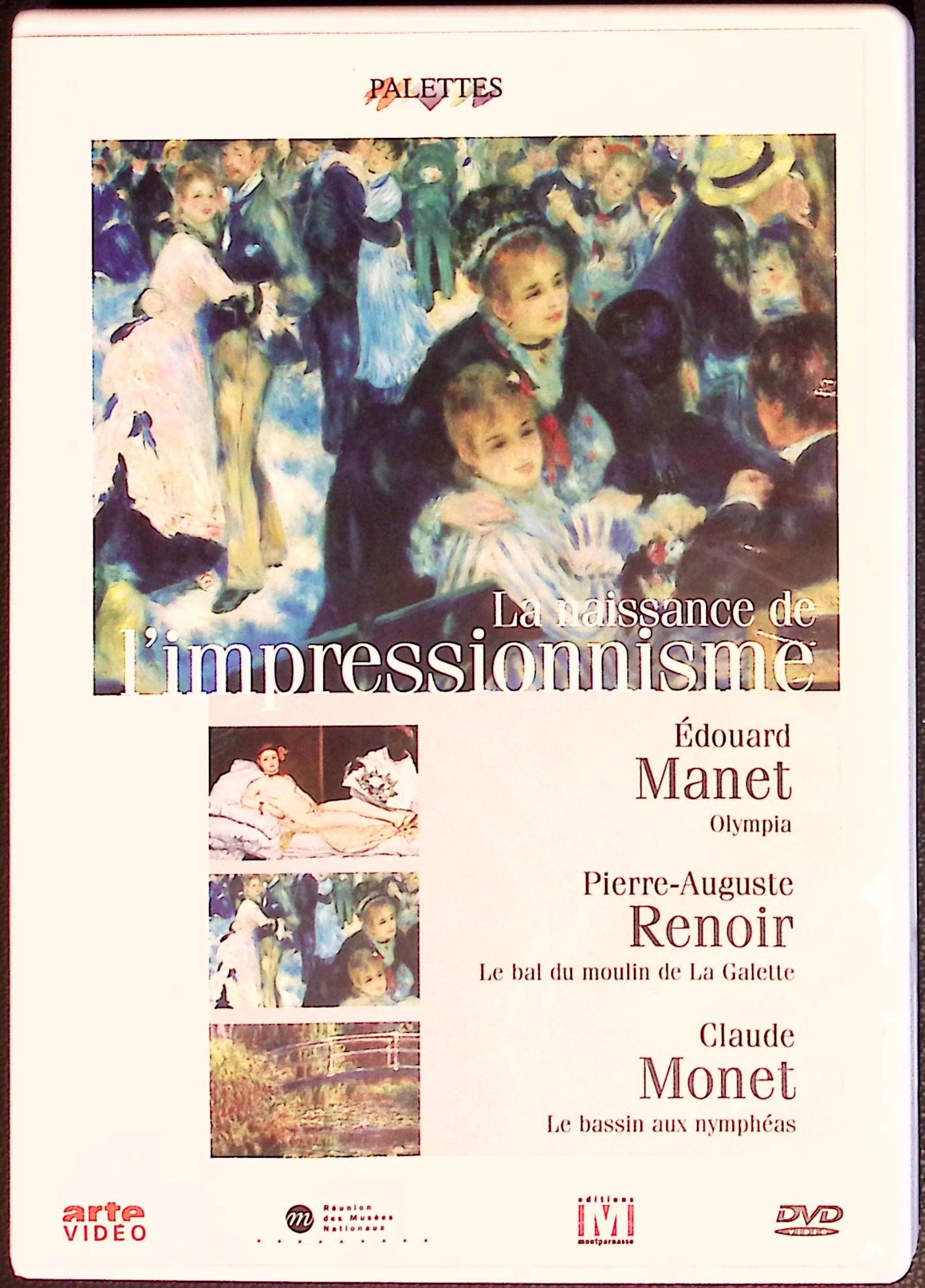 Palettes La naissance de l'impressionnisme