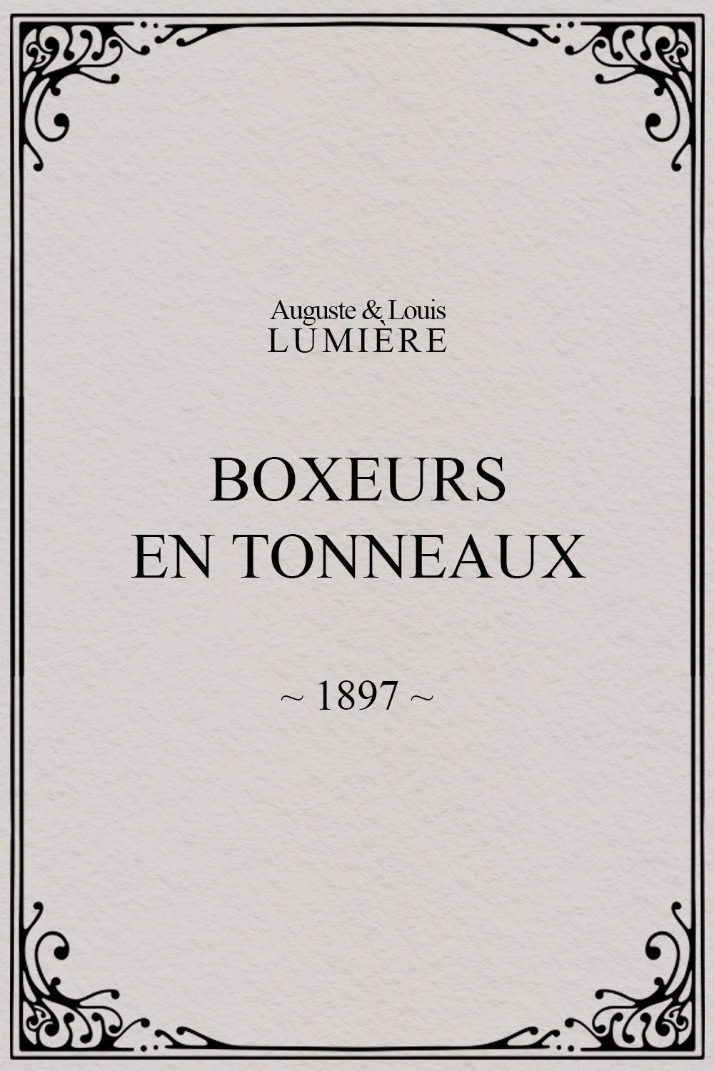 Boxers in Barrels