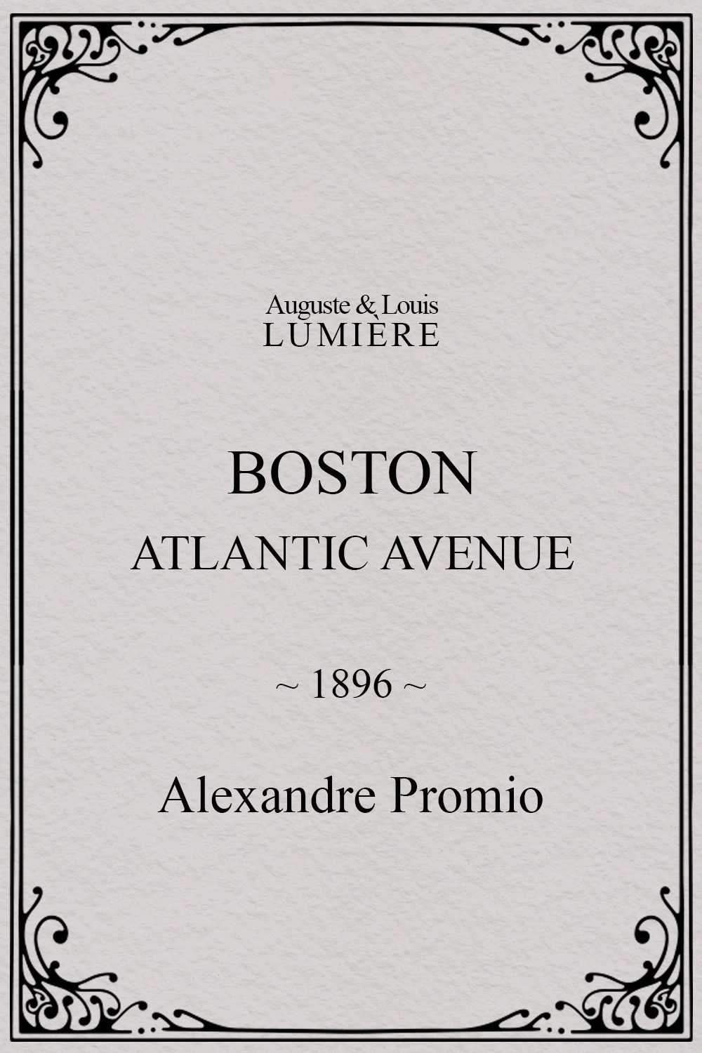 Boston, Atlantic avenue