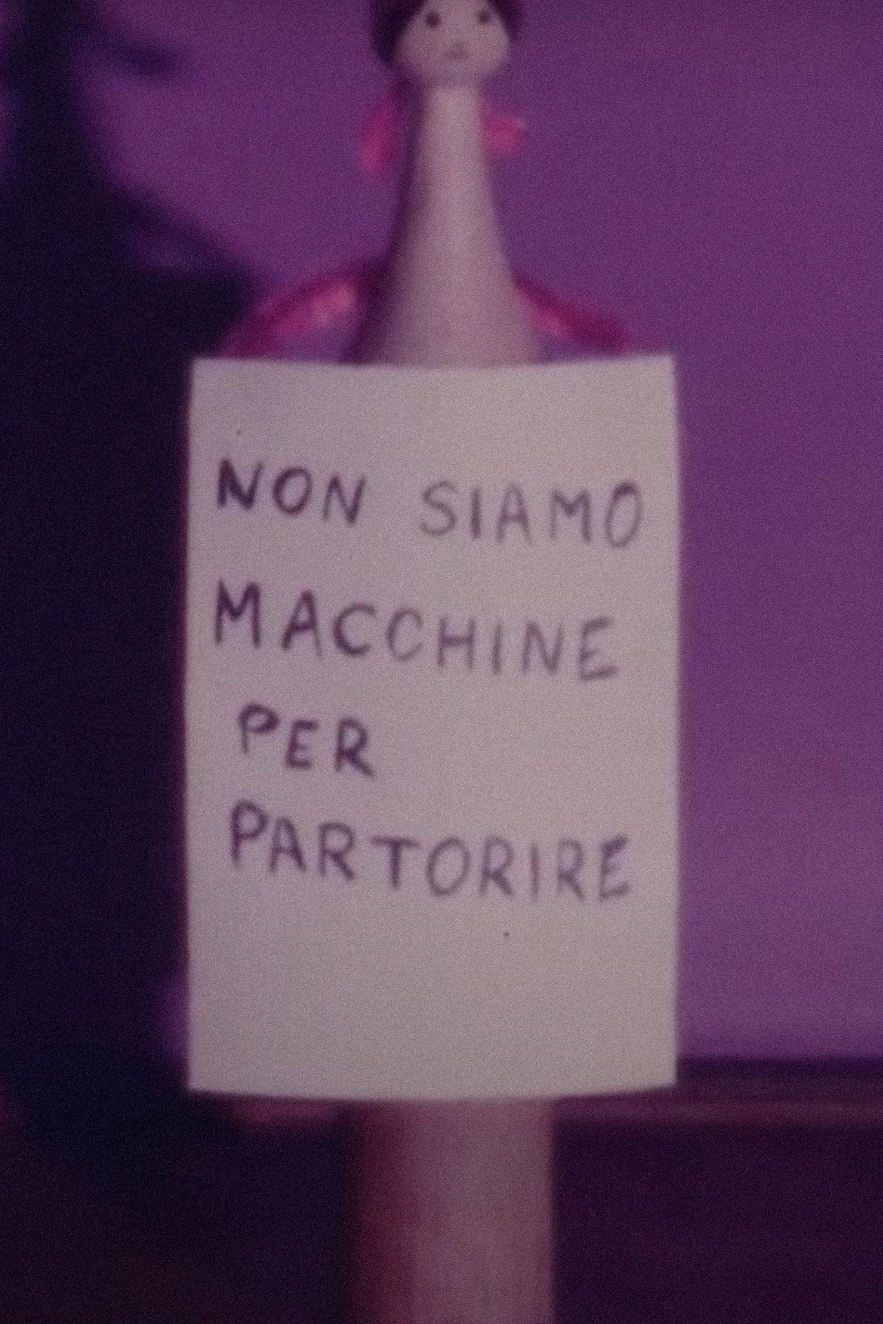 È solo a noi che sta la decisione
