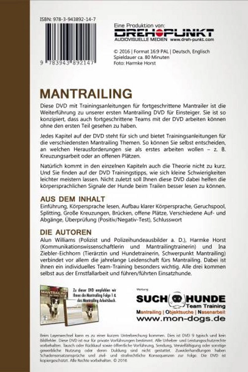 Mantrailing 2 - Immer der Nase nach