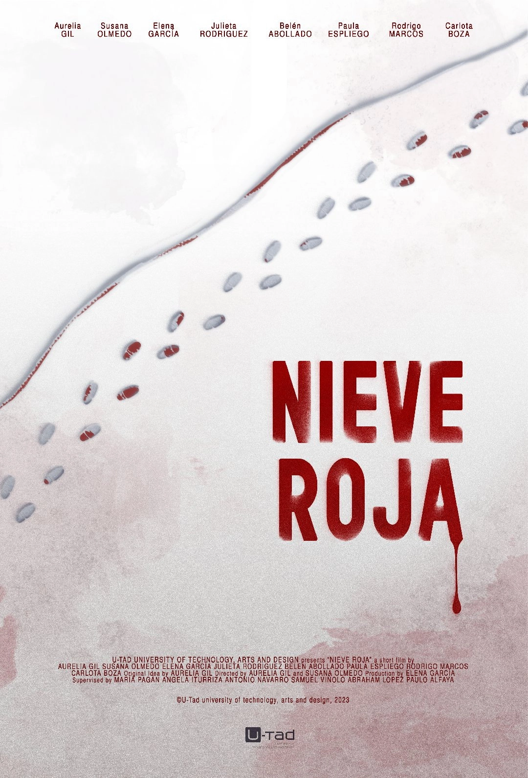 Red snow