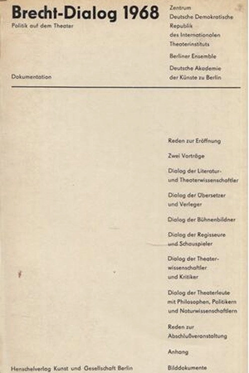 Brecht Dialog