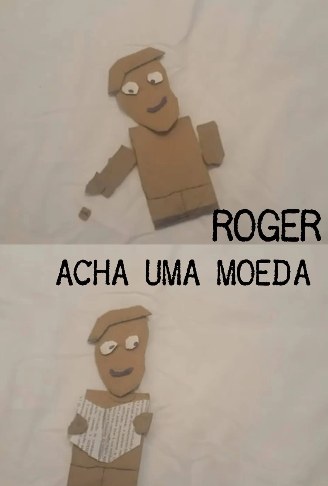 Roger Acha Uma Moeda
