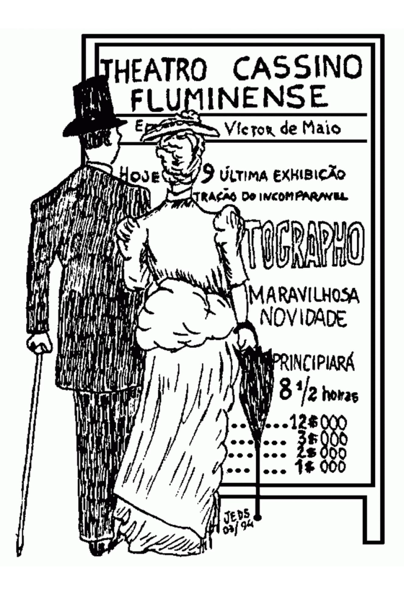 Chegada do Trem em Petrópolis
