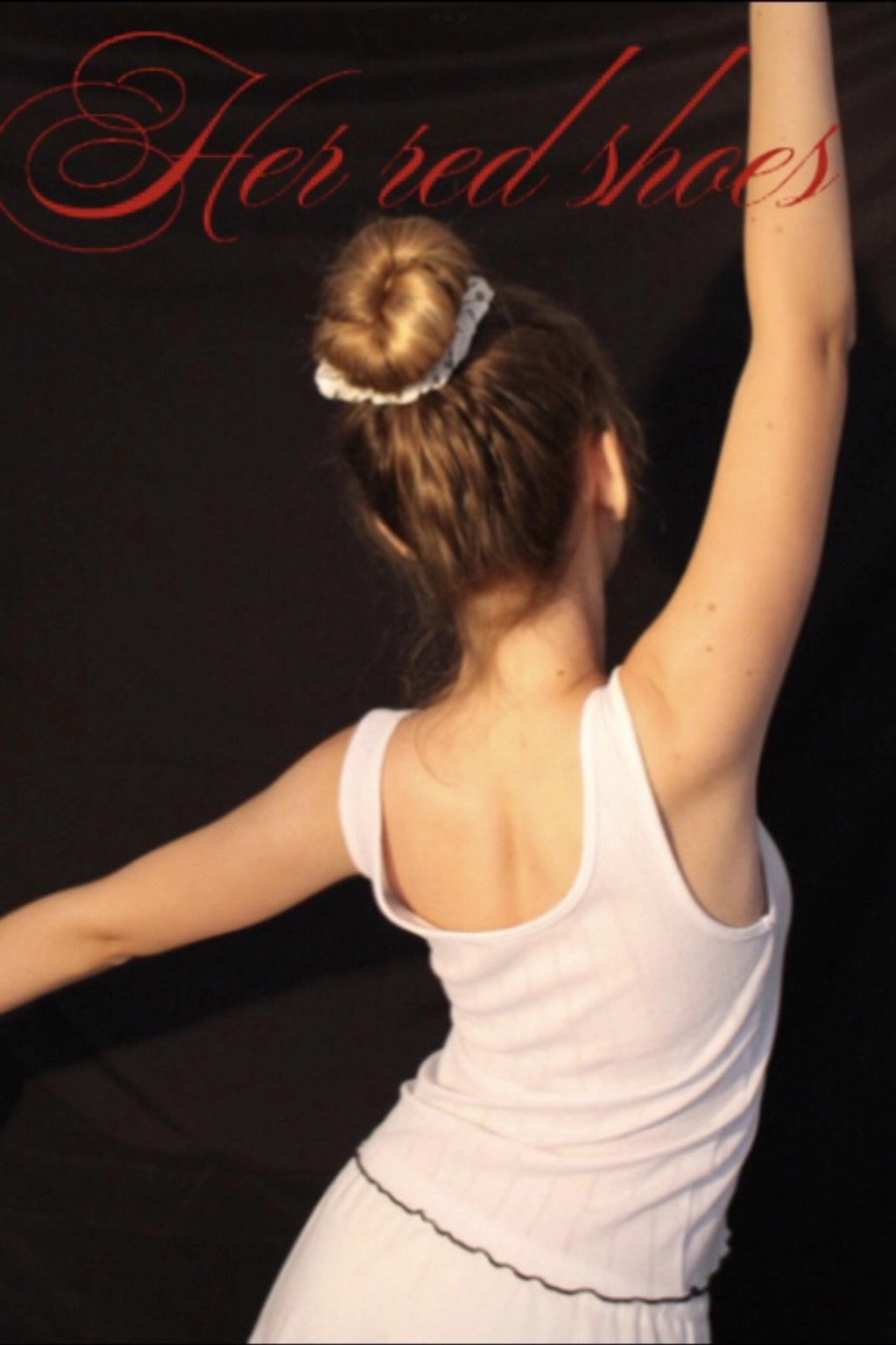 Her red shoes