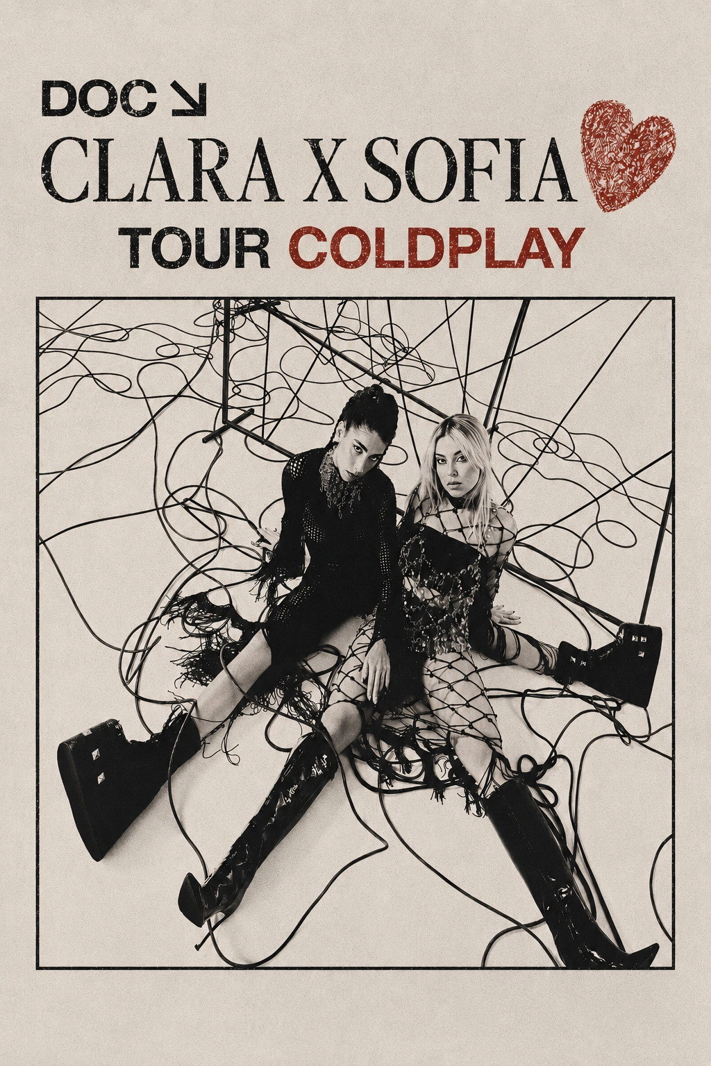 Documentário Clara x Sofia - Tour Coldplay