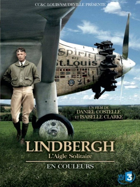 Charles Lindbergh in Colour