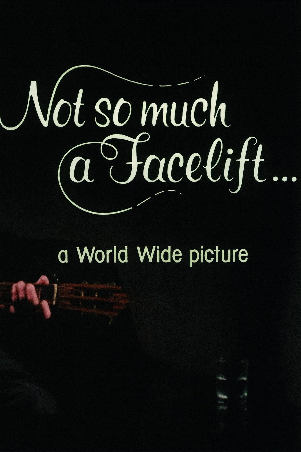 Not So Much a Facelift…