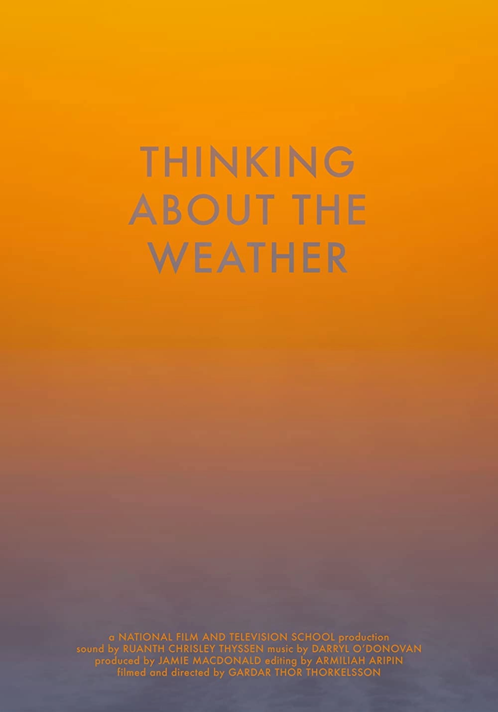 Thinking About The Weather