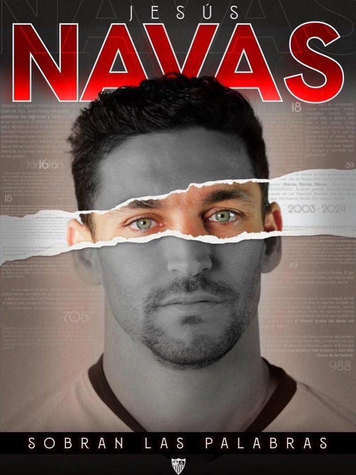 Jesús Navas, sobran las palabras
