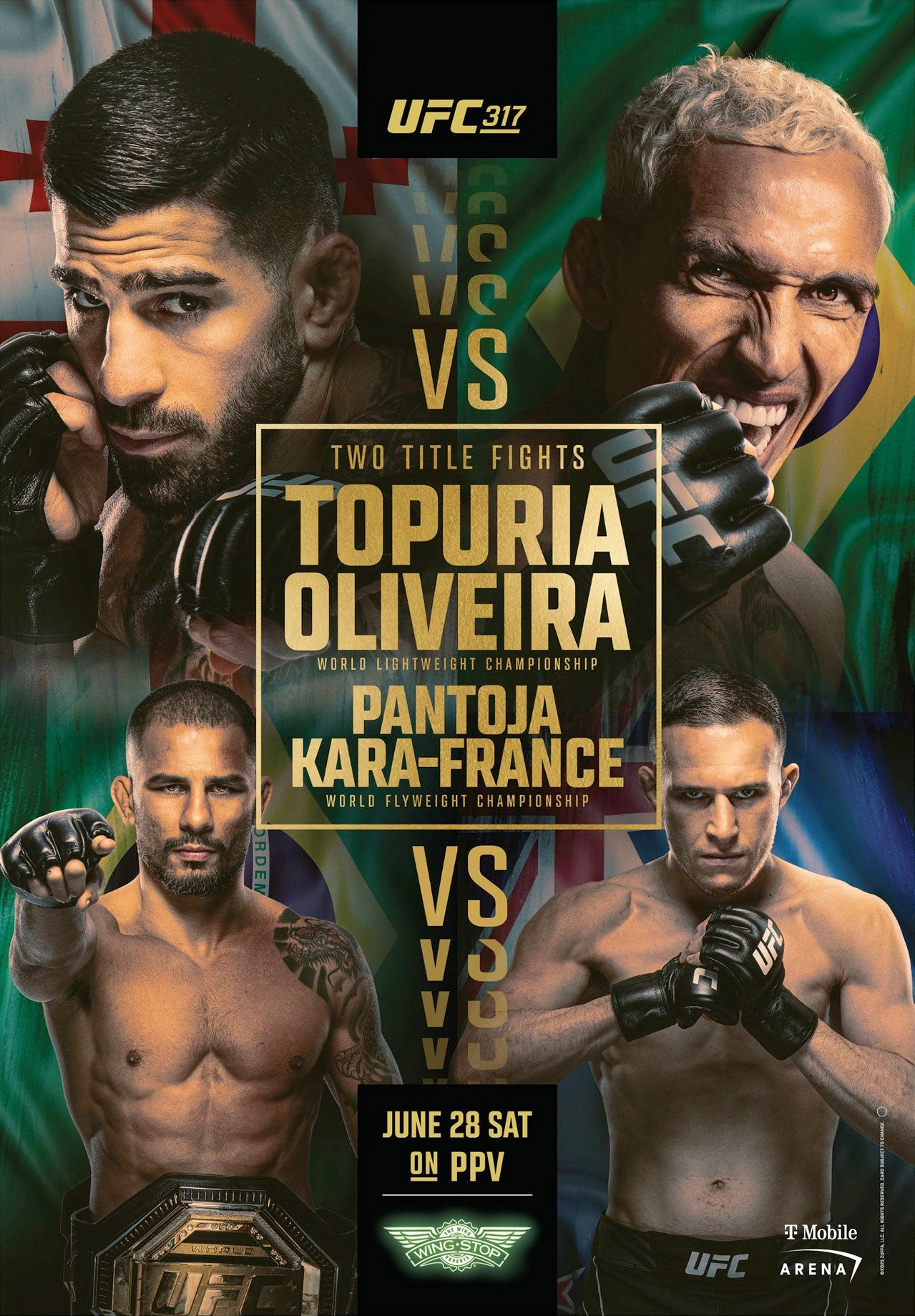 UFC 317: Topuria vs. Oliveira