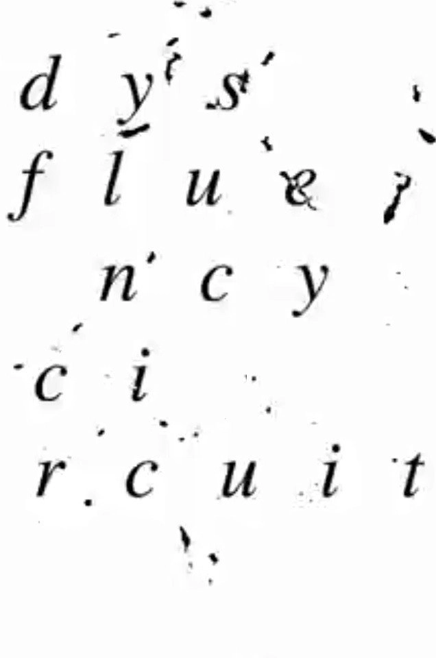 Dysfluency Circuit