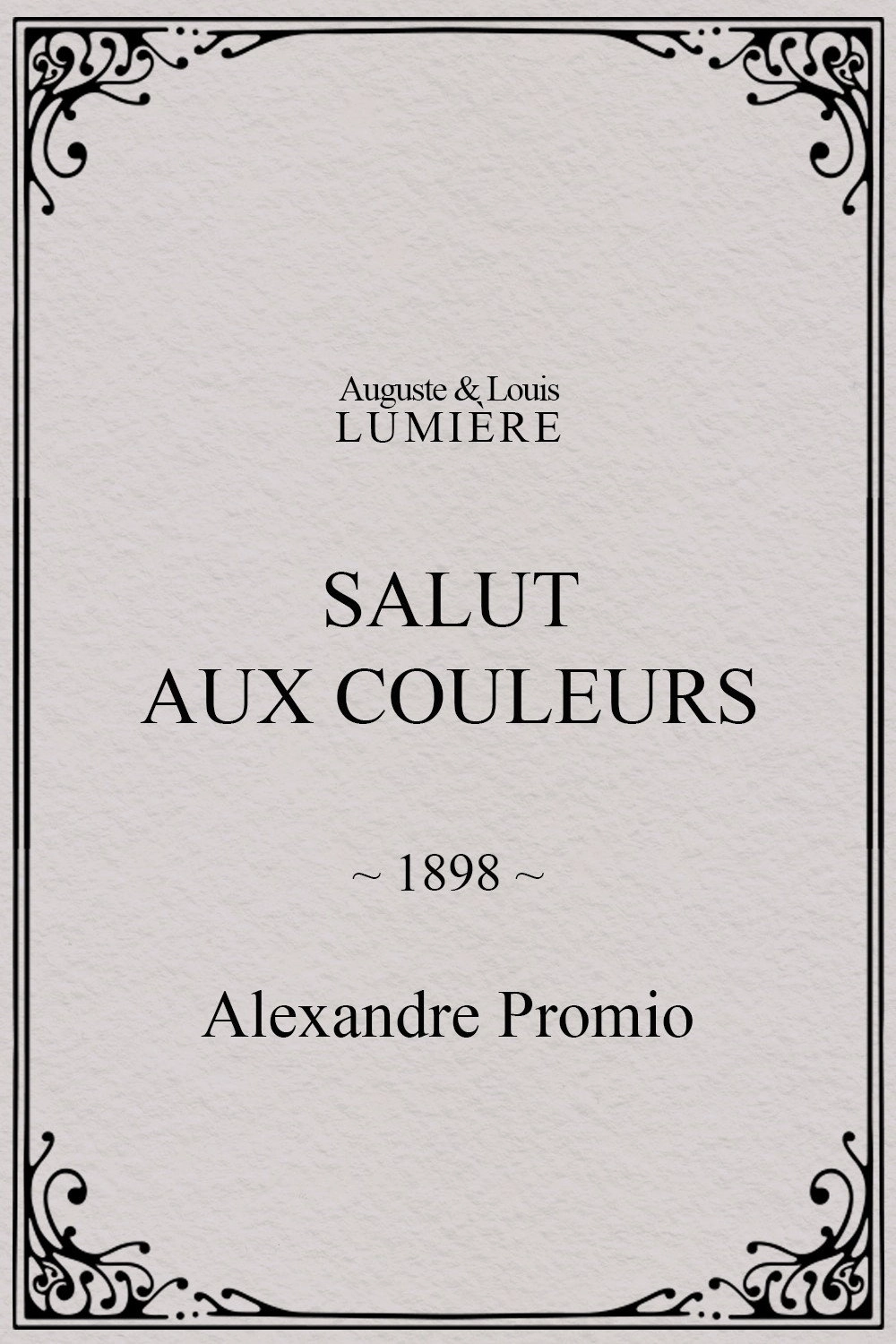 Salut aux couleurs