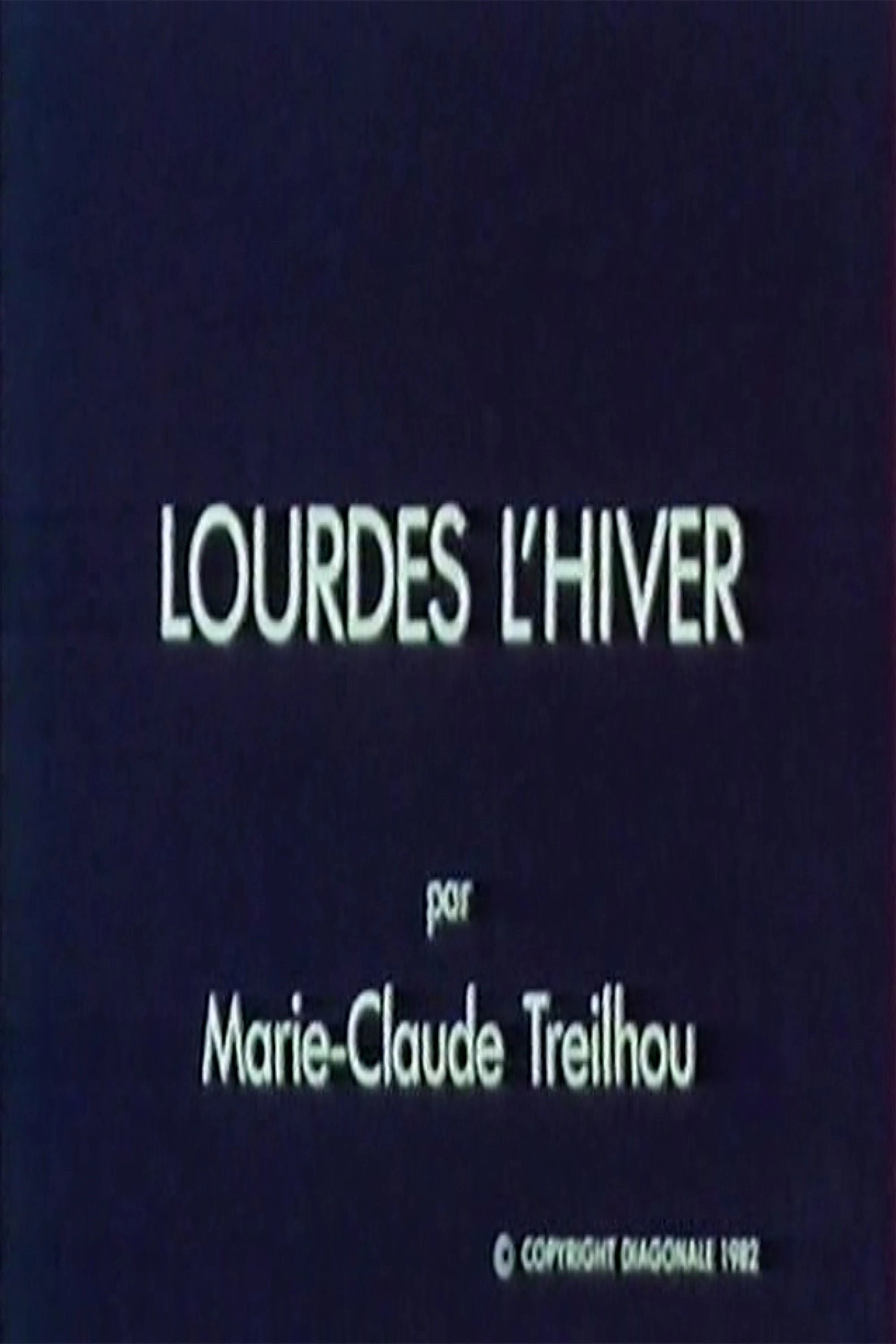 Lourdes l'hiver