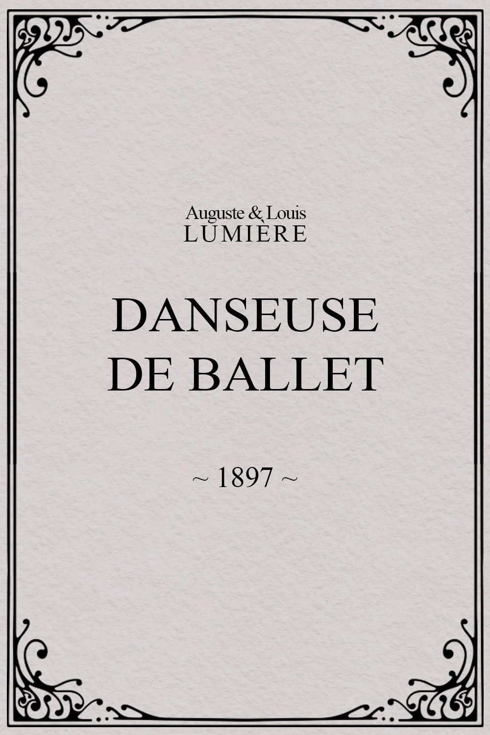 Danseuse de ballet