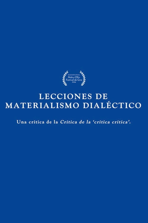 Lessons in dialectical materialism