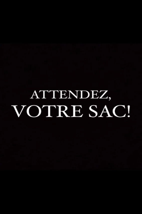 Attendez, votre sac!