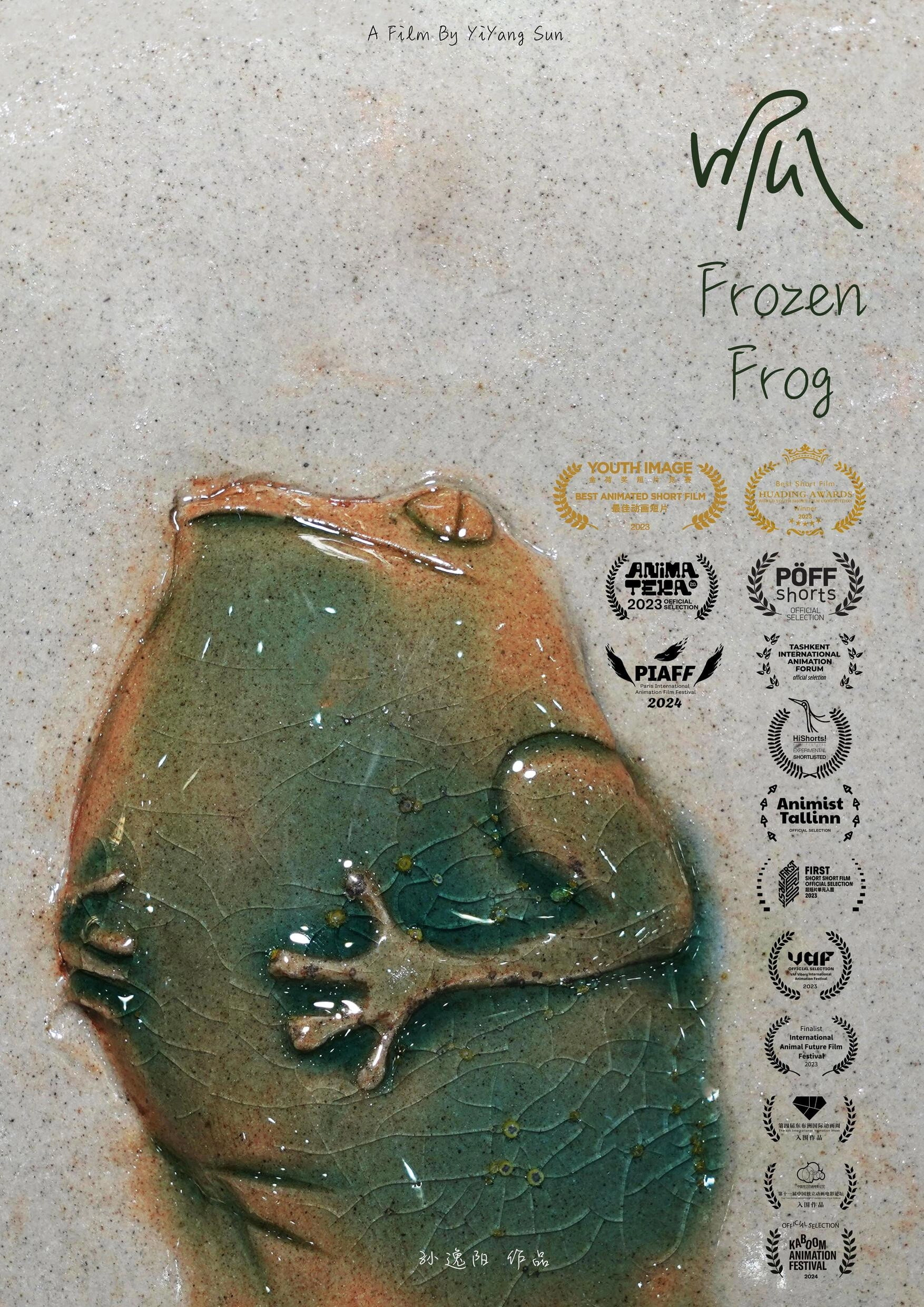 Frozen Frog