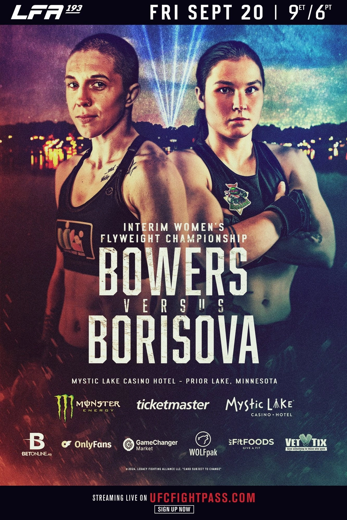 LFA 193: Bowers vs. Borisova