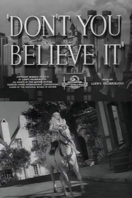 Don't You Believe It