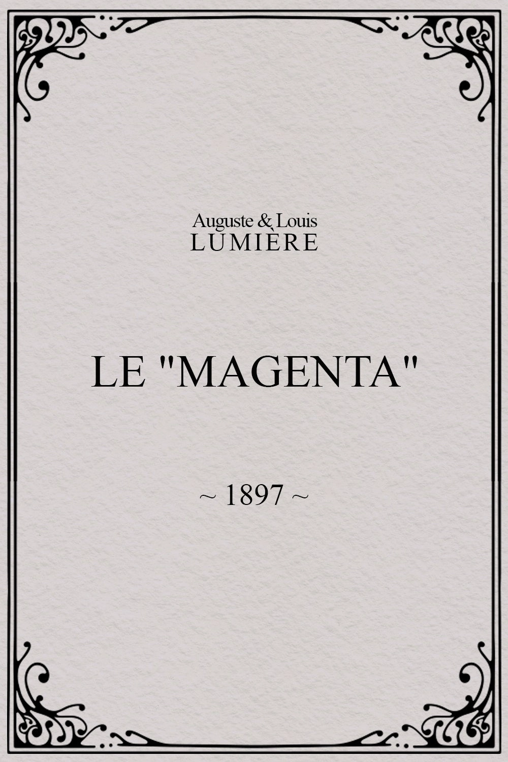 Le “Magenta”
