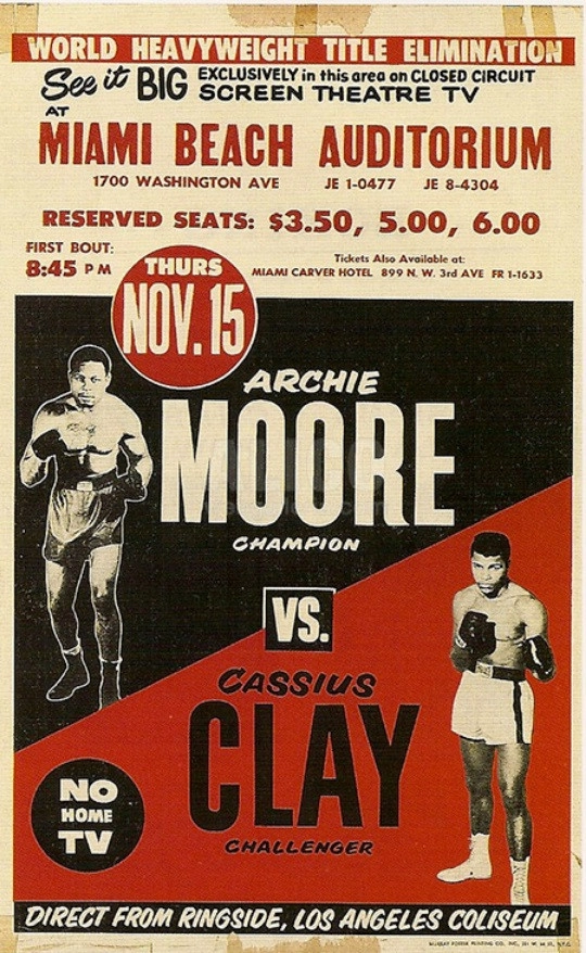 Cassius Clay vs. Archie Moore