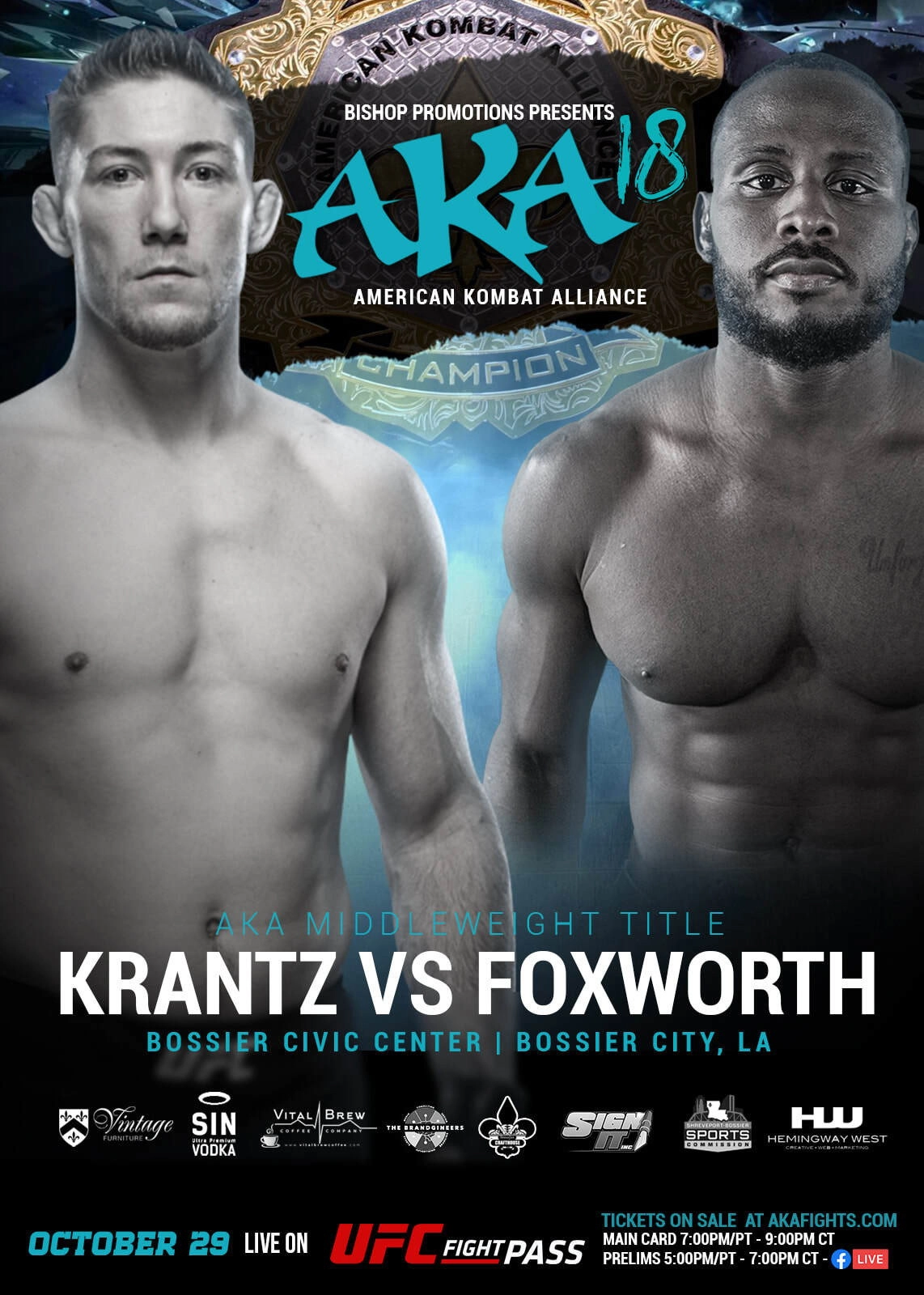 American Kombat Alliance 18