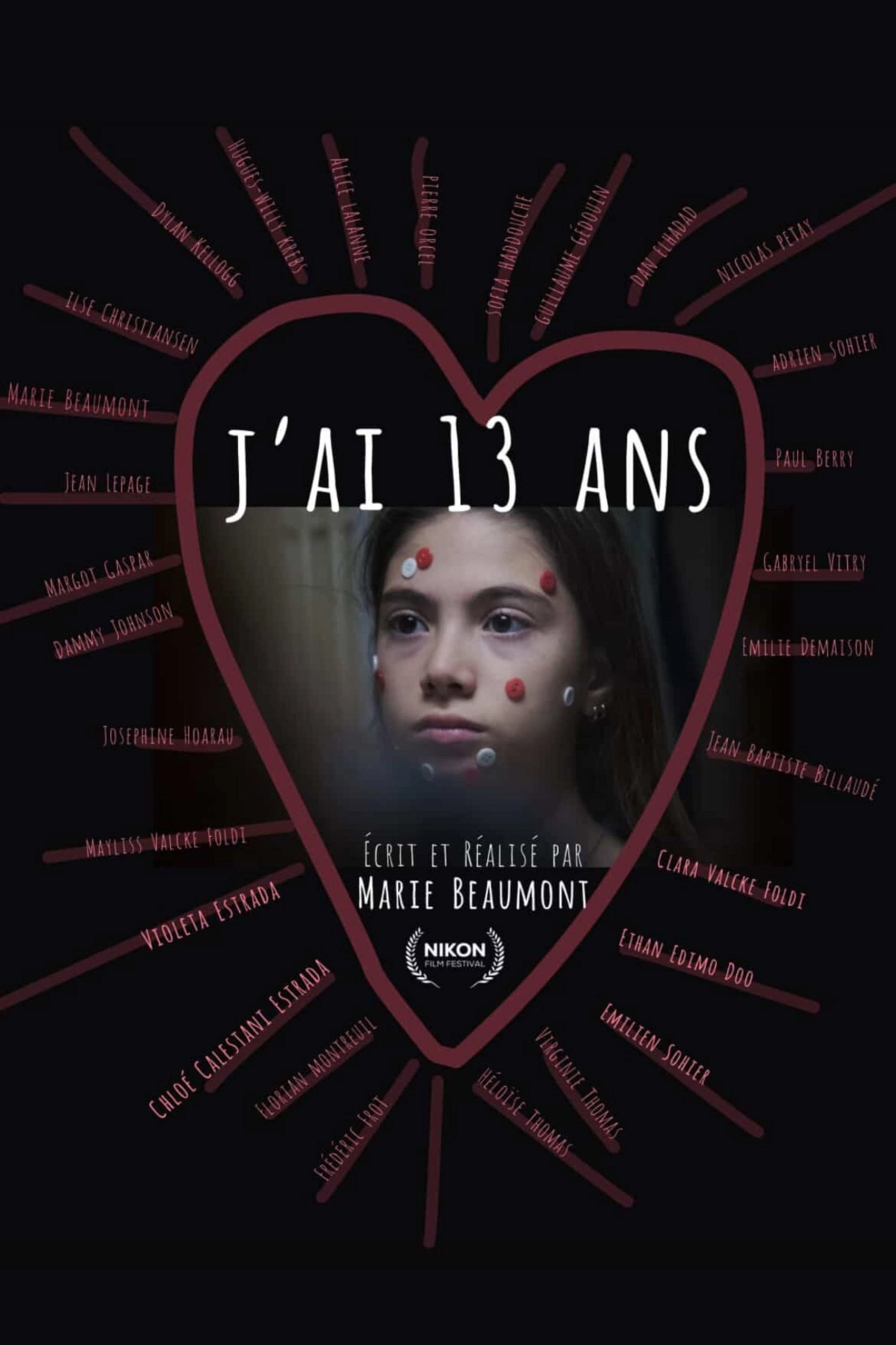 J'ai 13 ans