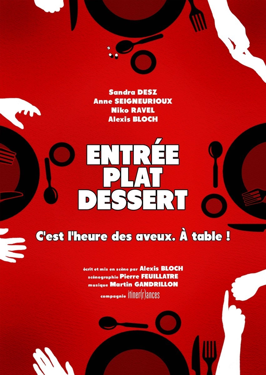 Entrée plat dessert