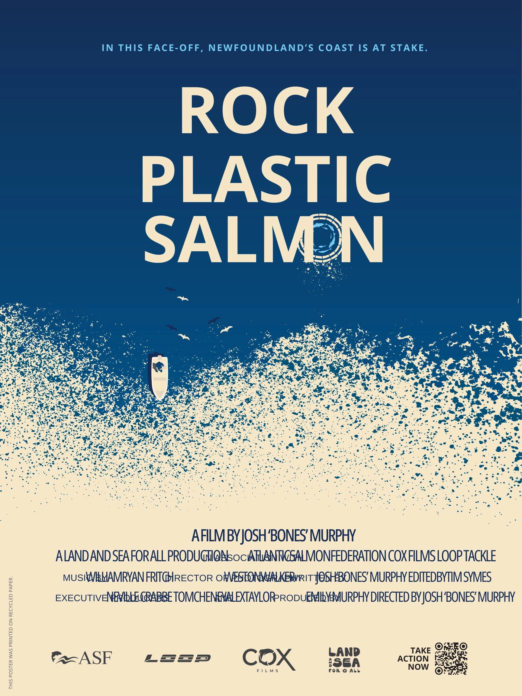 Rock Plastic Salmon
