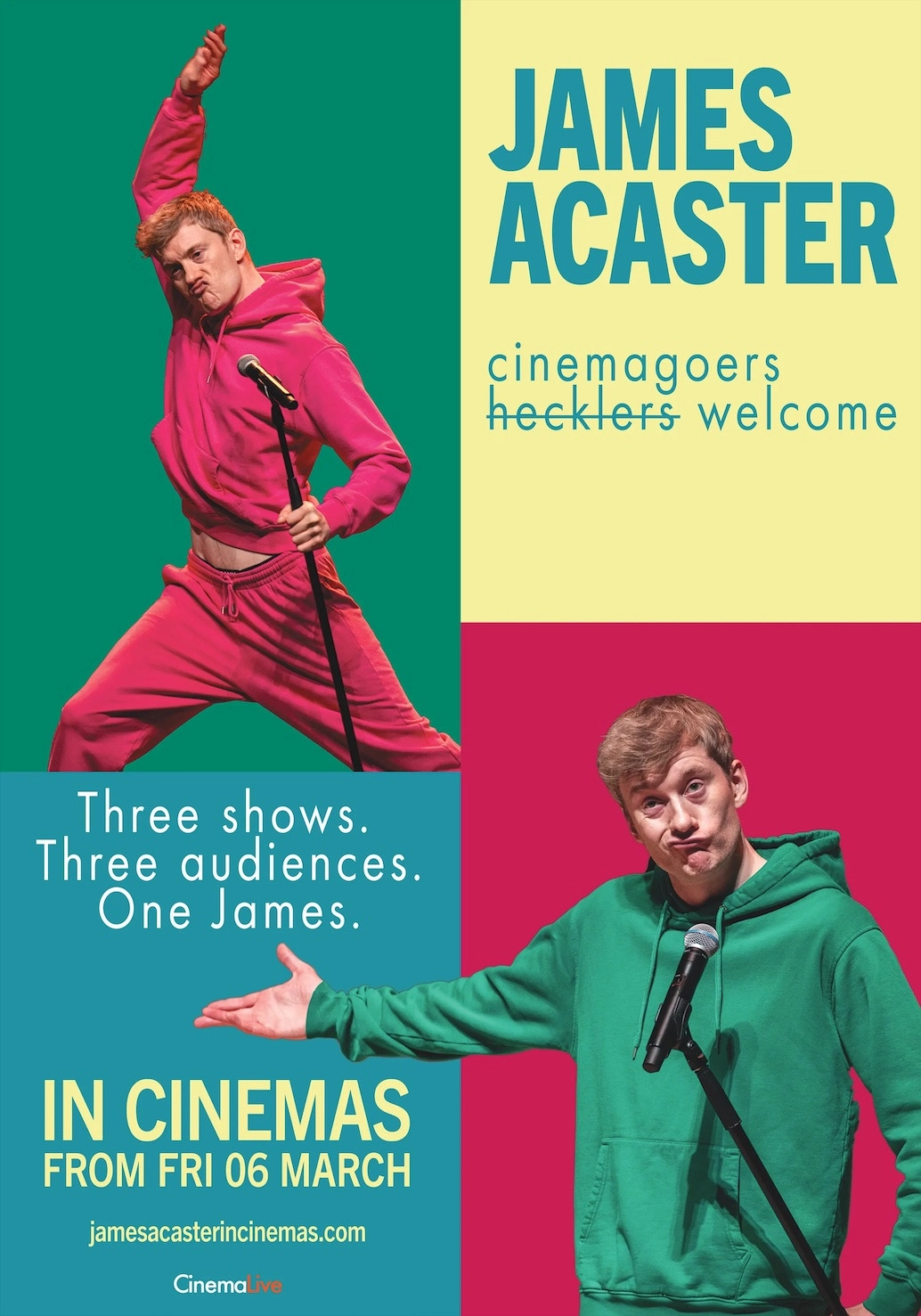 James Acaster: Cinemagoers Welcome