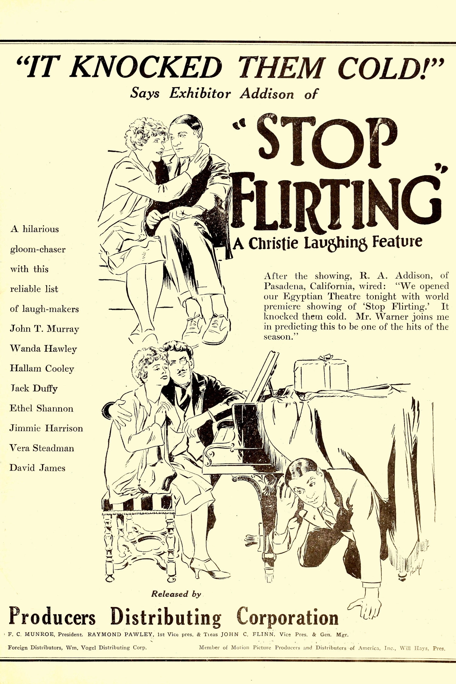 Stop Flirting