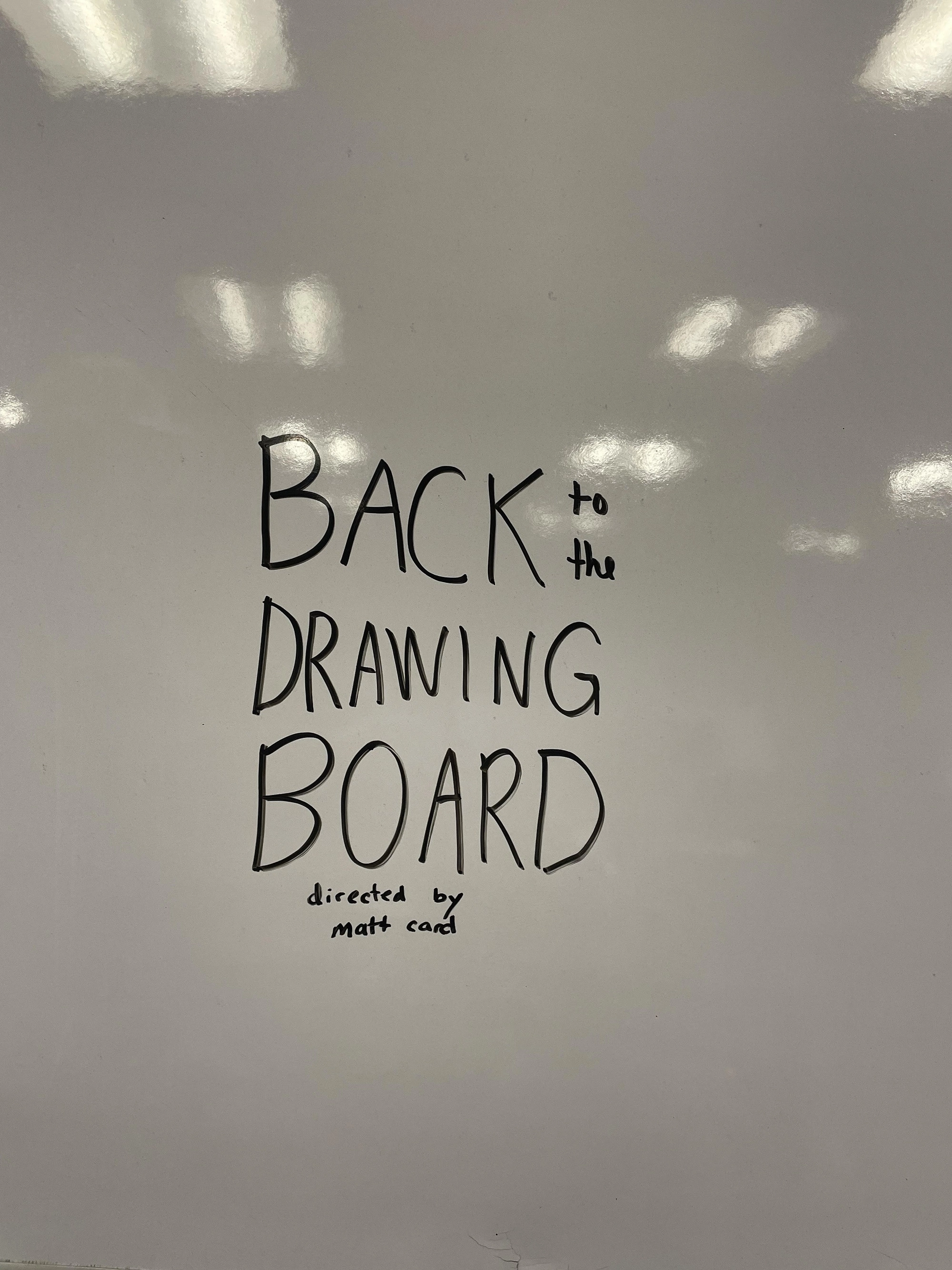 Back to the Drawing Board