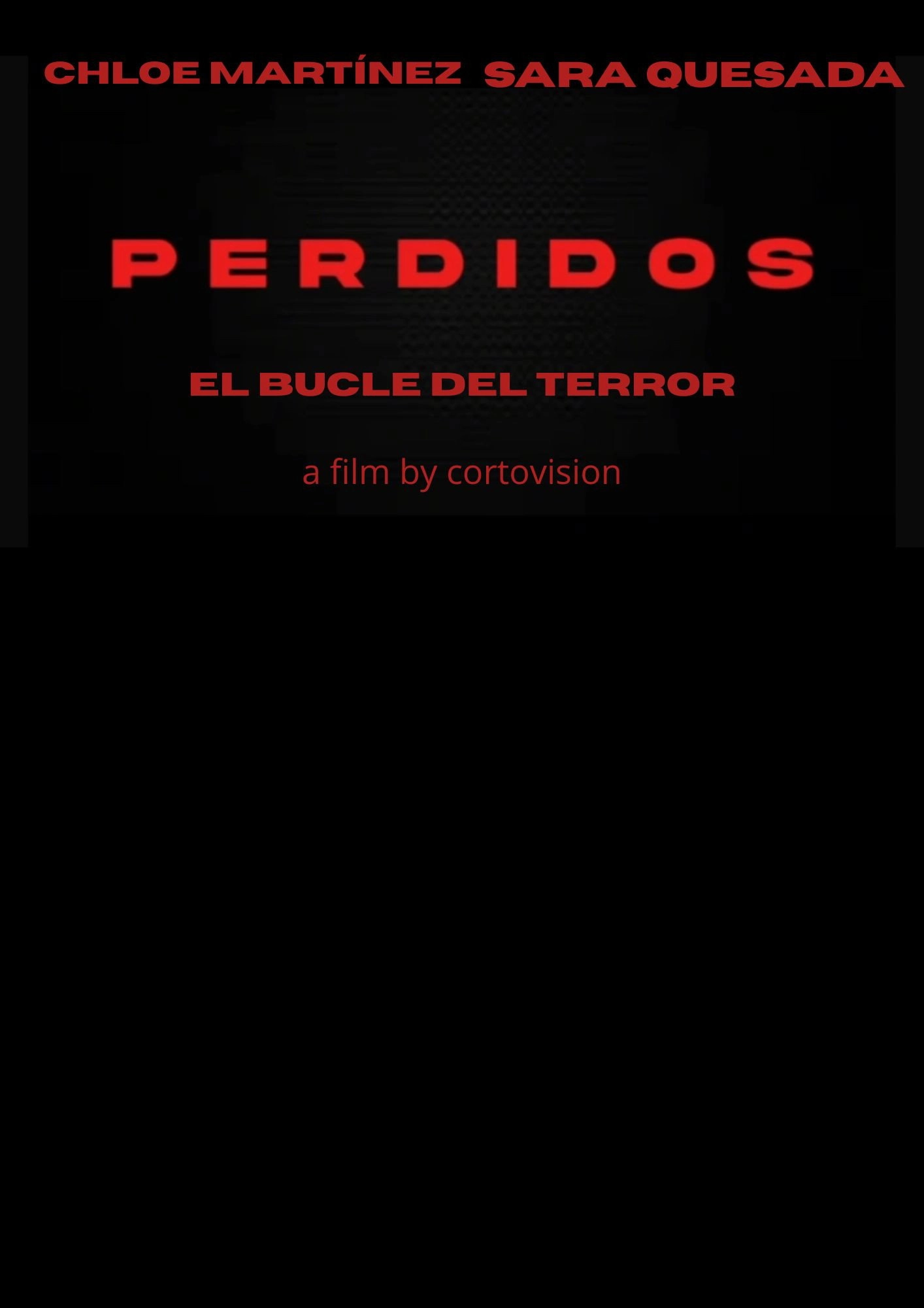PERDIDIOS EL BUCLE DEL TERROR