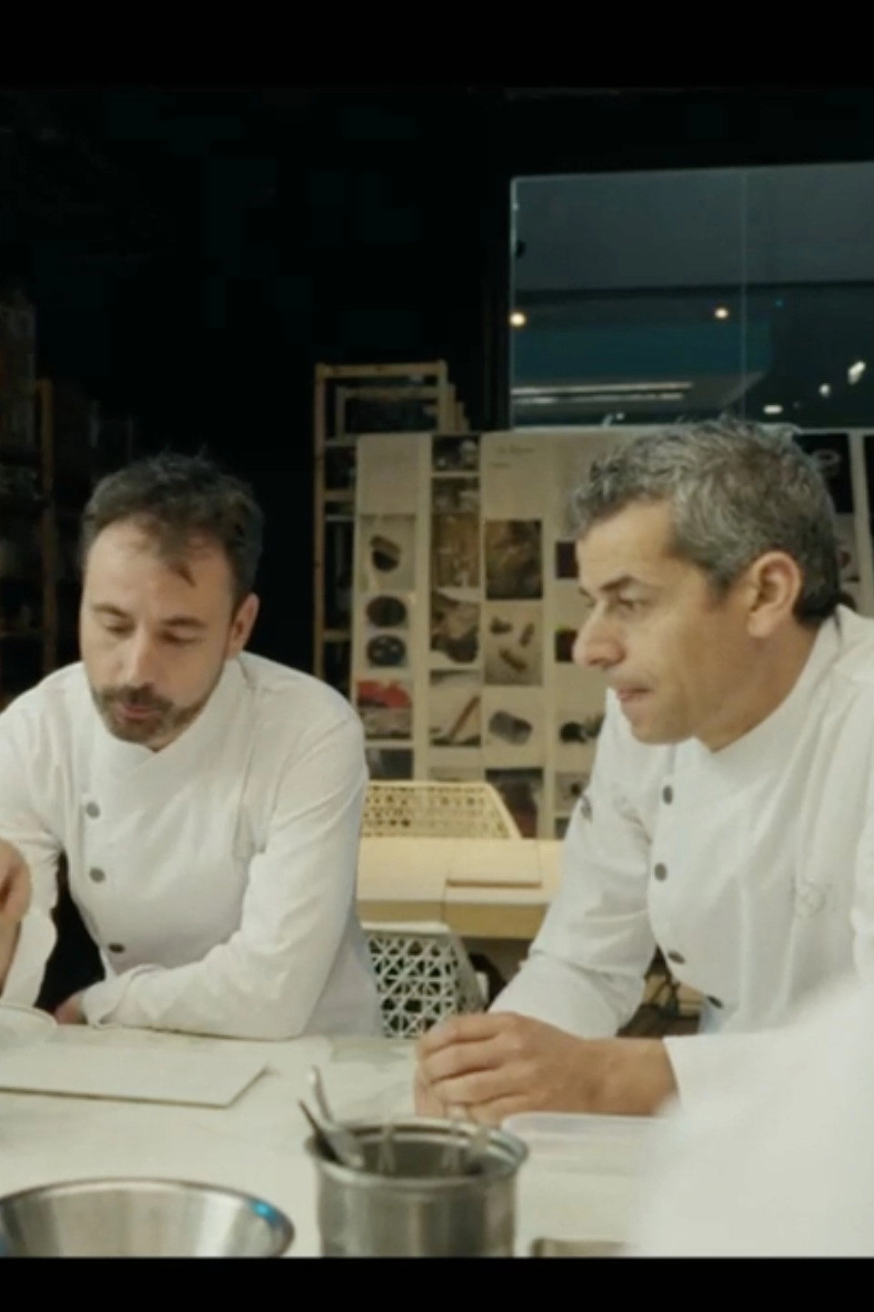 Plat en blanc