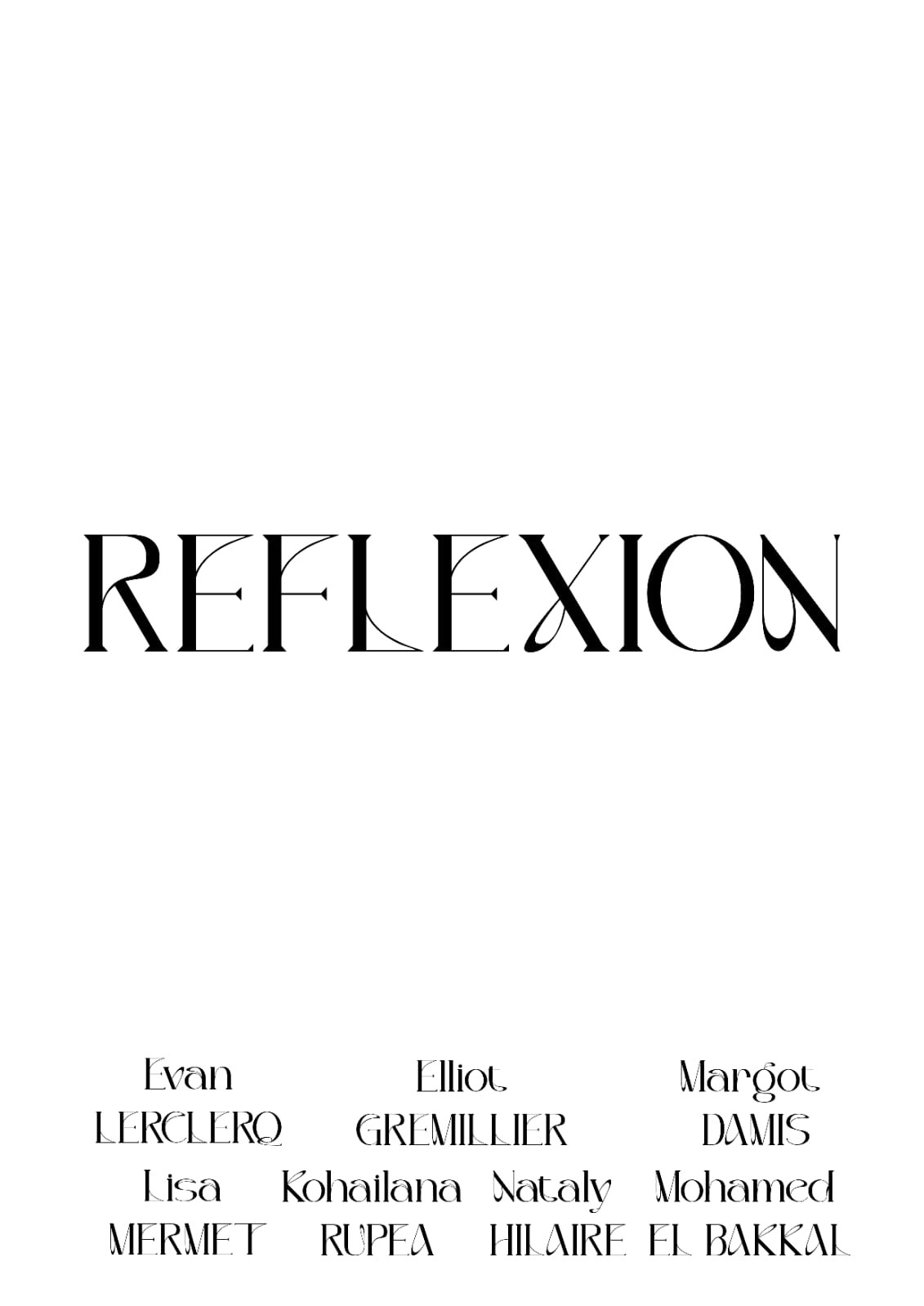 RÉFLEXION
