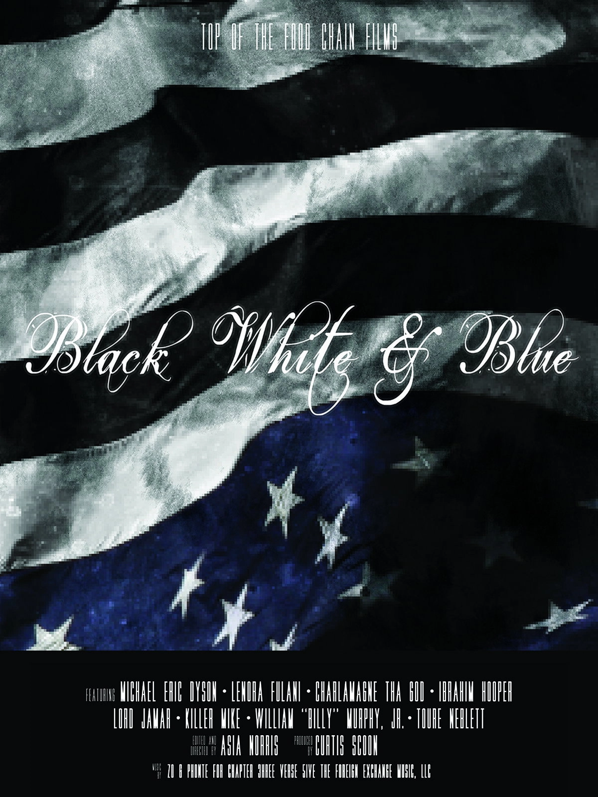 Black, White & Blue