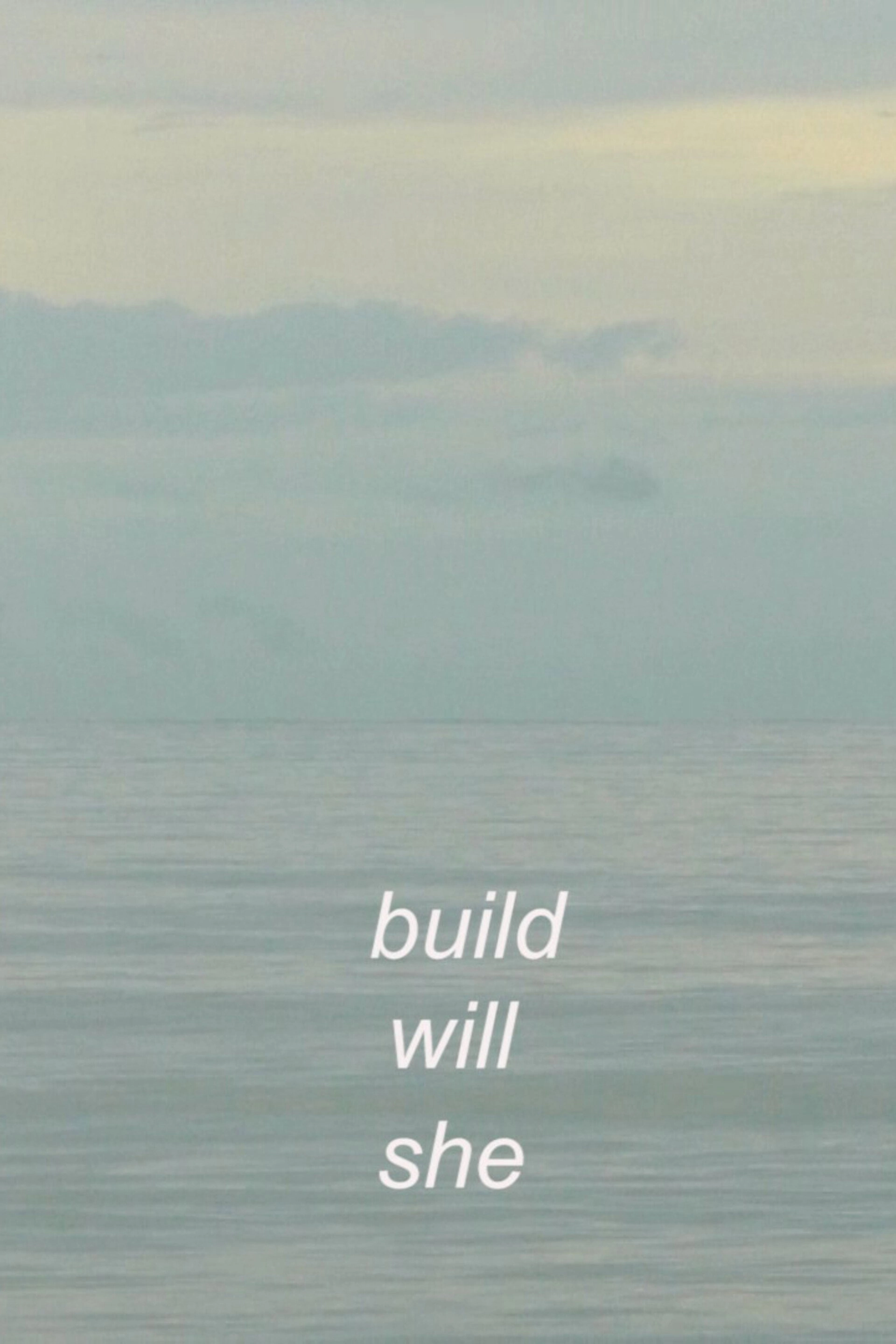 sweat/tears/sea