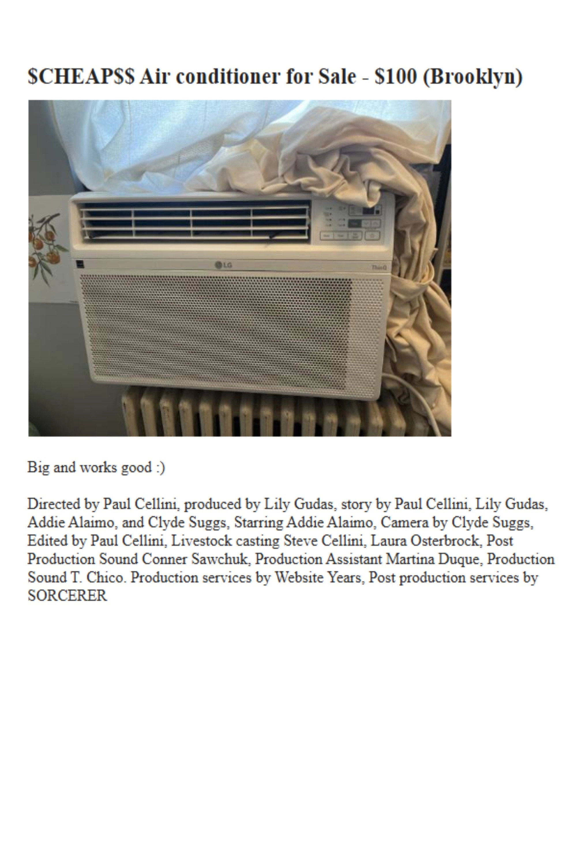 $CHEAP$$ AC for Sale