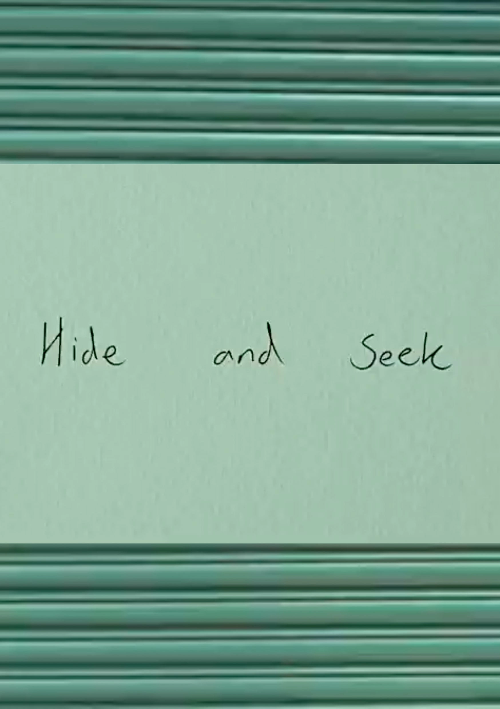 Hide and Seek