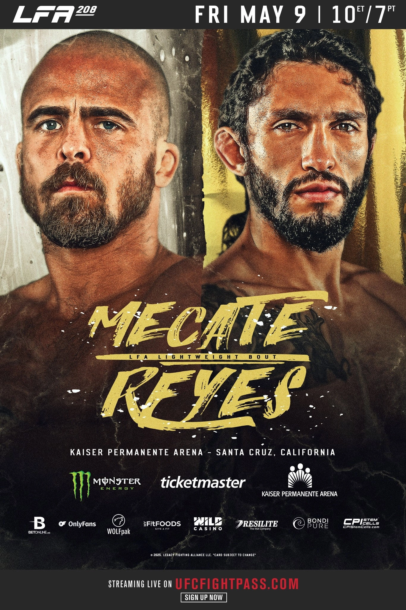 LFA 208: Mecate vs. Reyes