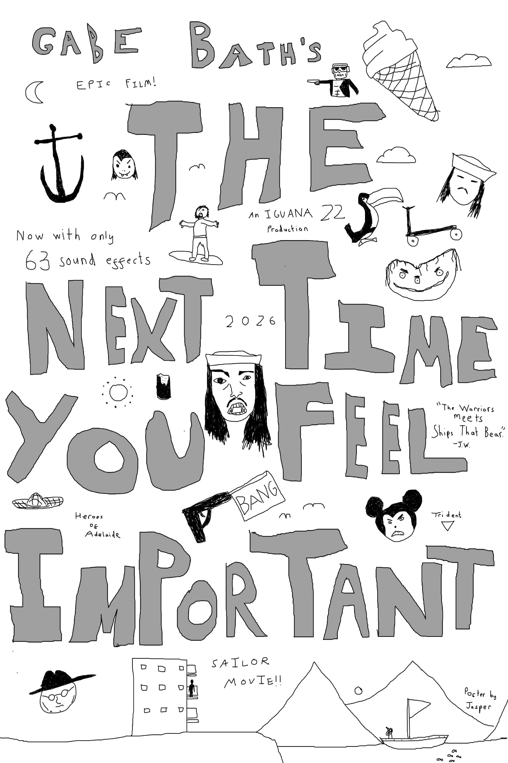 The Next Time You Feel Important