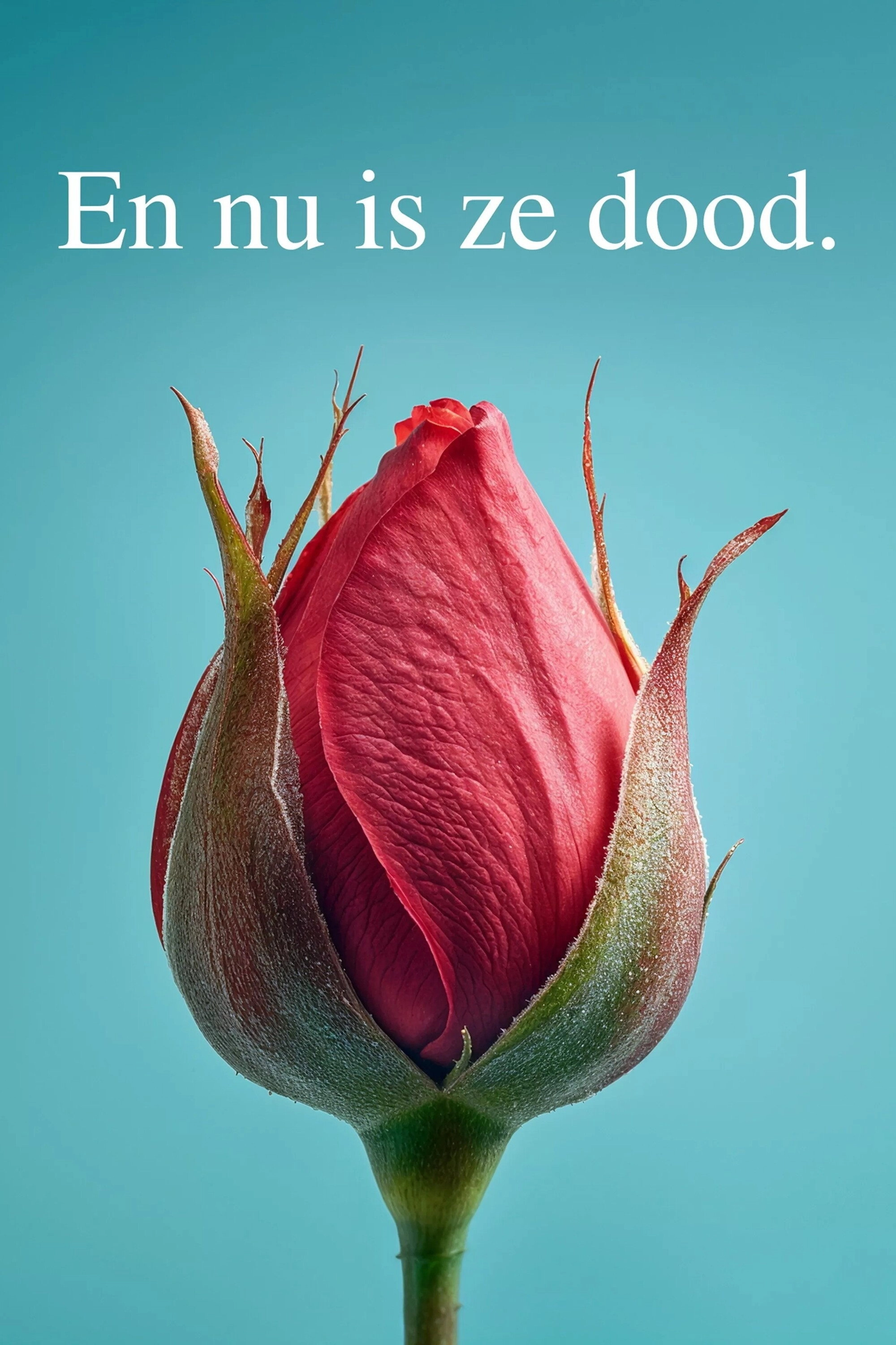 En nu is ze dood.