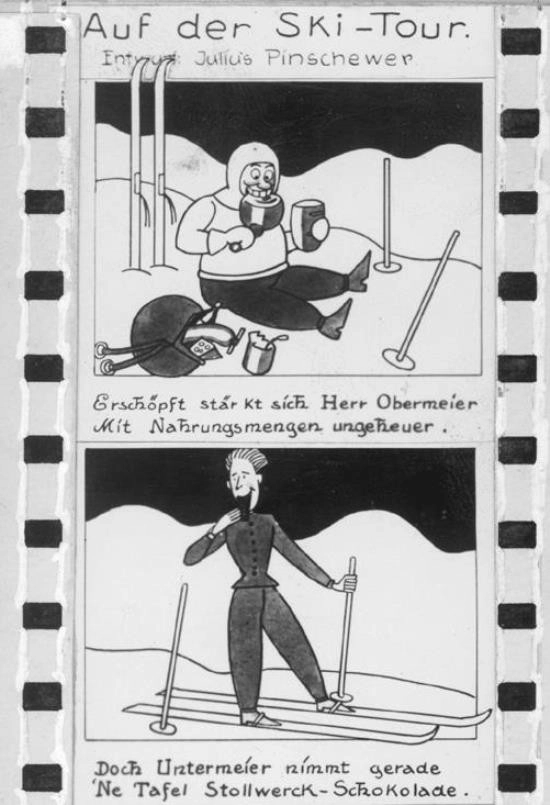 Auf der Ski-Tour