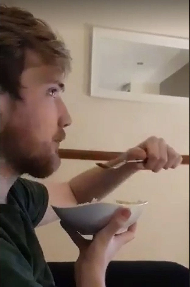 Eating Pasta 1