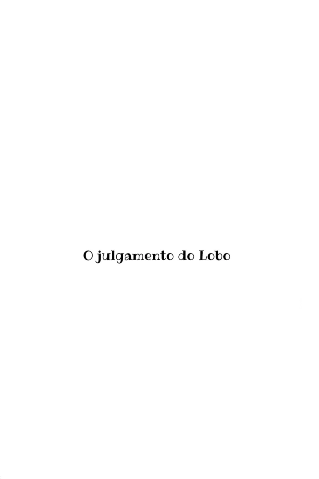 O Julgamento do Lobo
