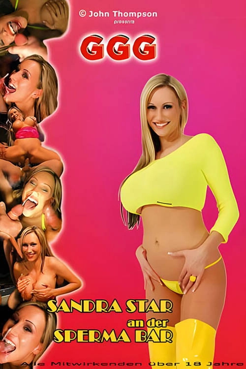 Sandra Star an der Sperma Bar