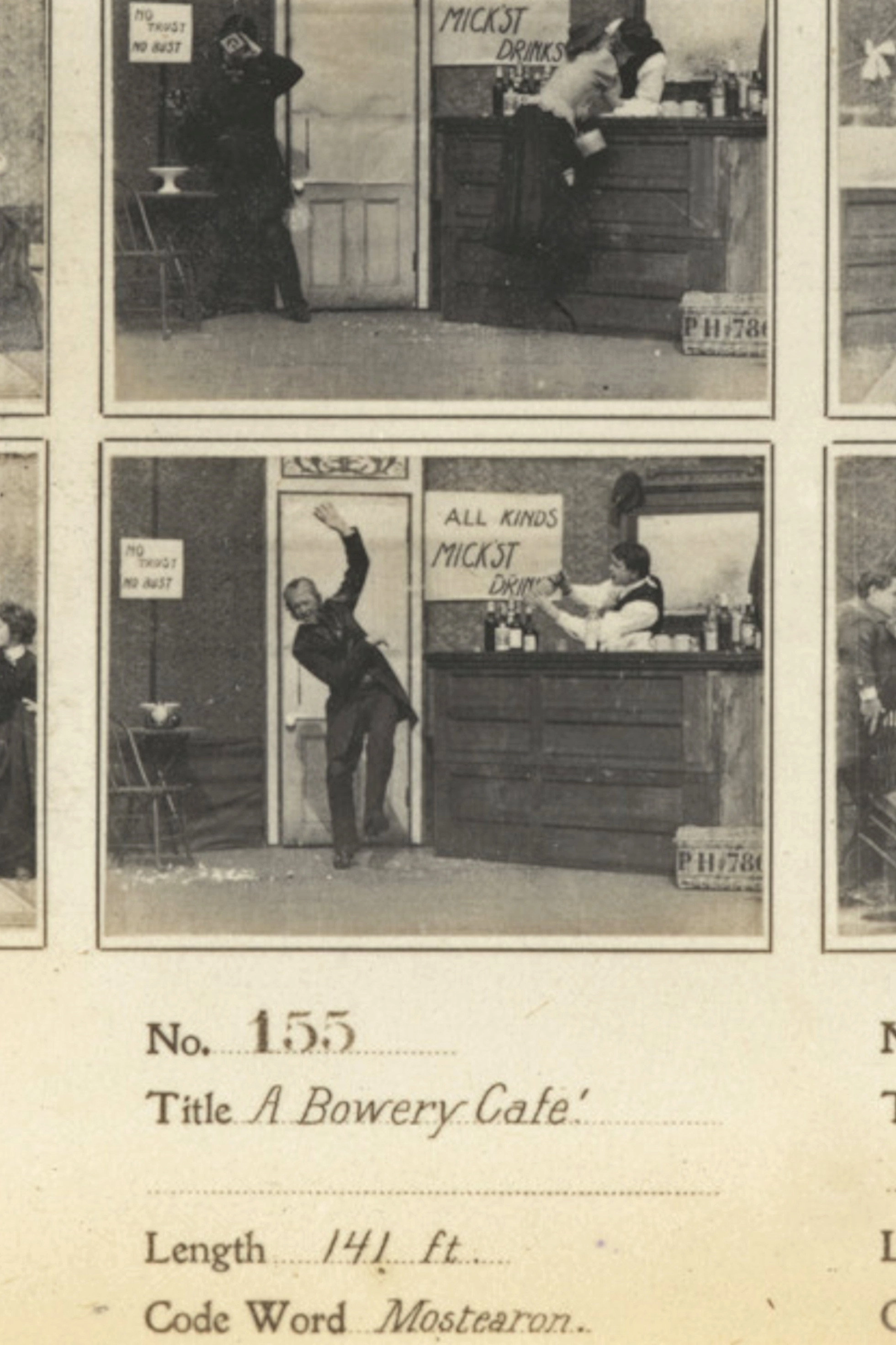 A Bowery Cafe