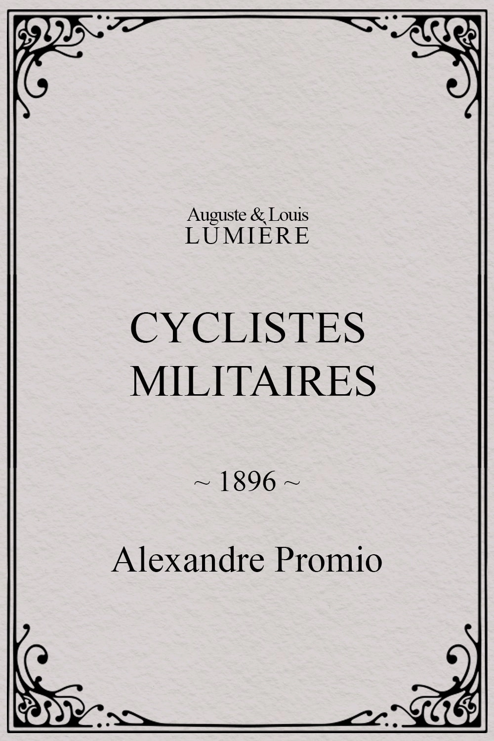 Cyclistes militaires